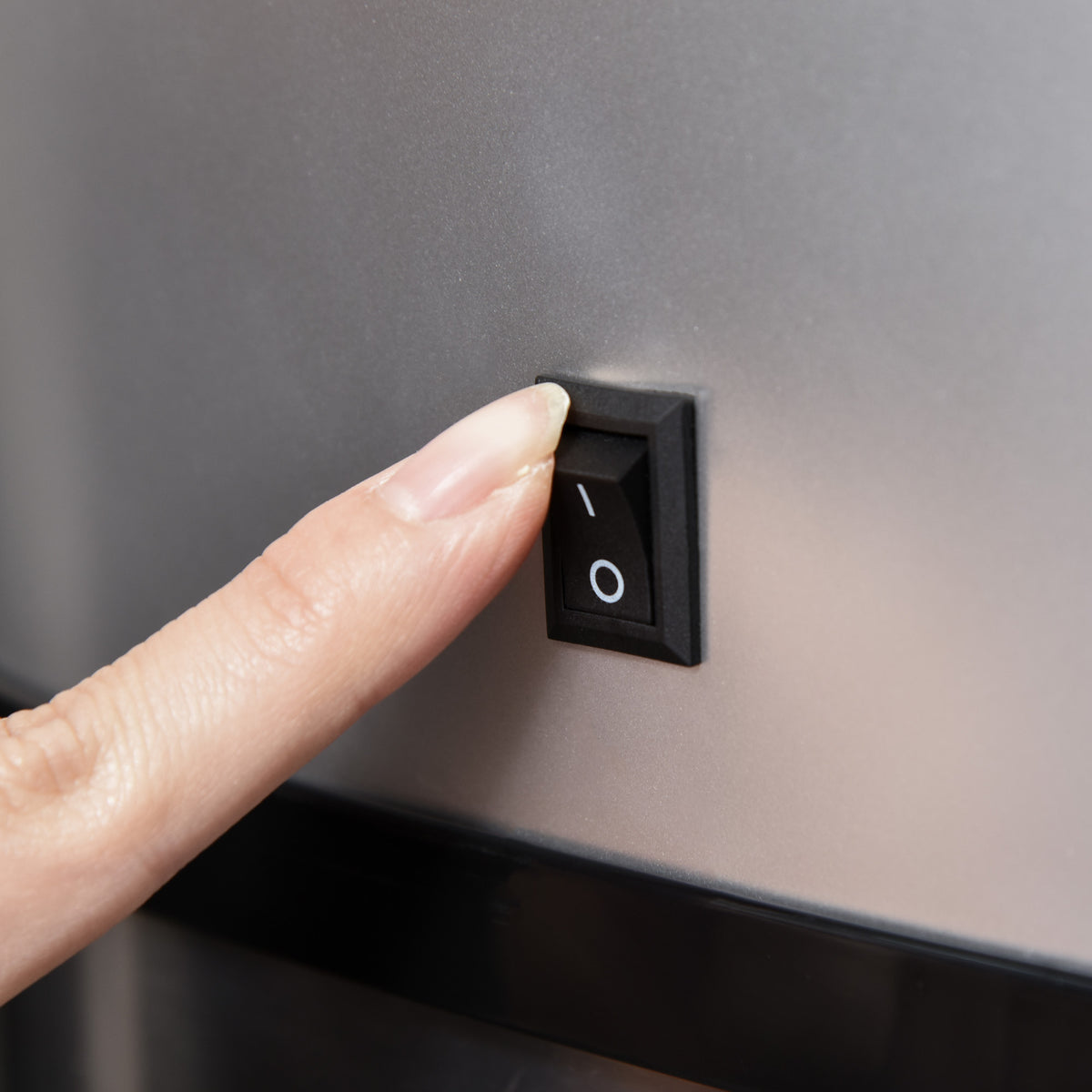 Automatik Mülleimer mit Sensor 48 L – Edelstahl Abfallbehälter mit Bewegungssensor für Küche, Büro & Schlafzimmer | Silber