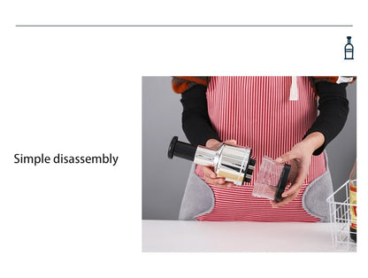 Multifunktionaler Handdruck-Zwiebelhacker