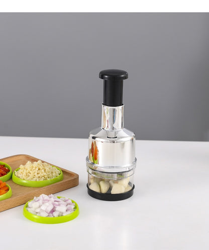 Multifunktionaler Handdruck-Zwiebelhacker
