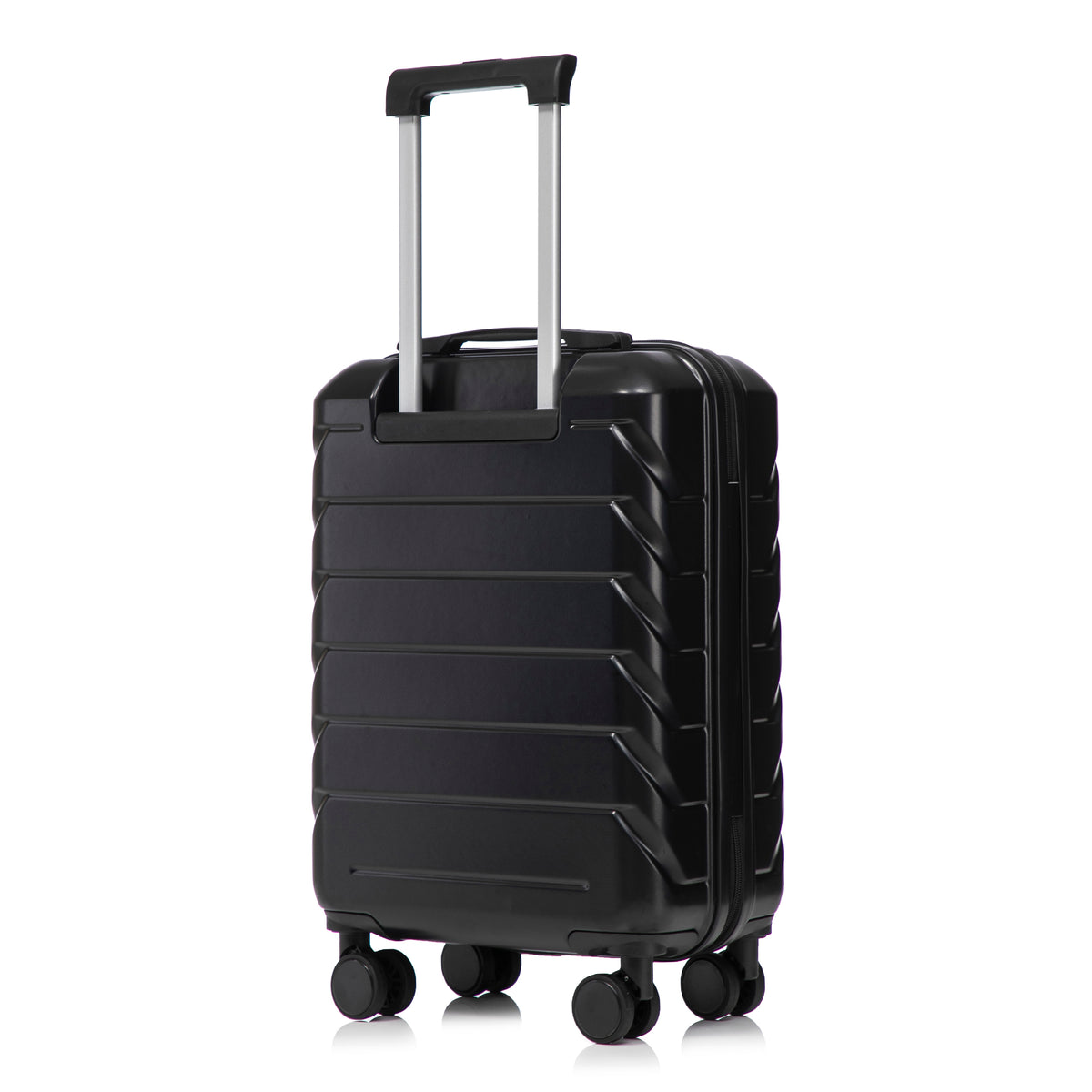 2-teiliges ABS-Kofferset 14 Zoll und 19 Zoll mit Zahlenschloss und Kosmetiktasche