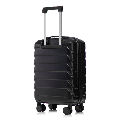2-teiliges ABS-Kofferset 14 Zoll und 19 Zoll mit Zahlenschloss und Kosmetiktasche