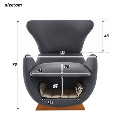 Walhai-Designer-Loungesessel für Haustiere – Rückzugsort für Katzen und kleine Hunde