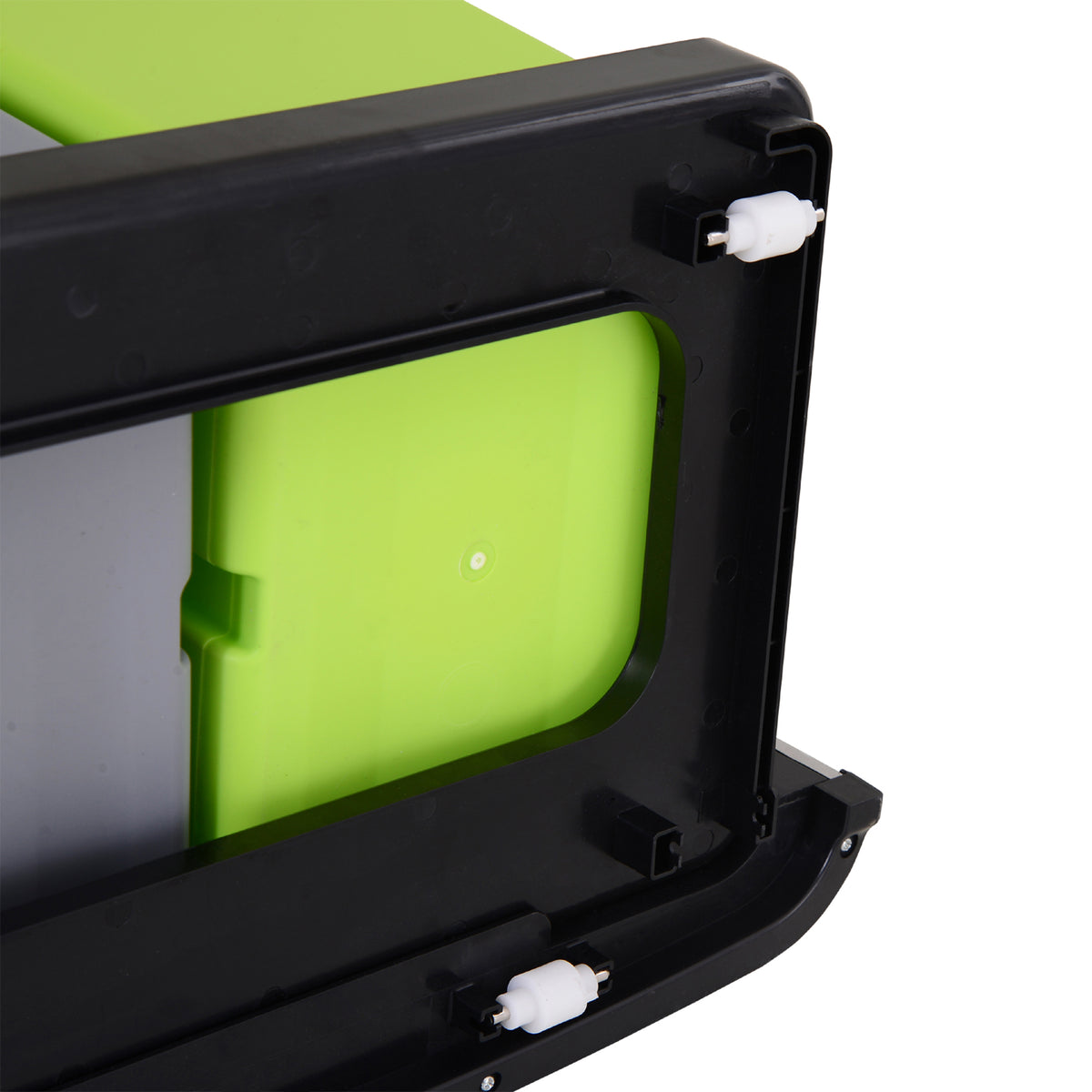 Automatischer Sensor-Mülleimer 72L – Edelstahl Mülltrennsystem mit 3 Fächern