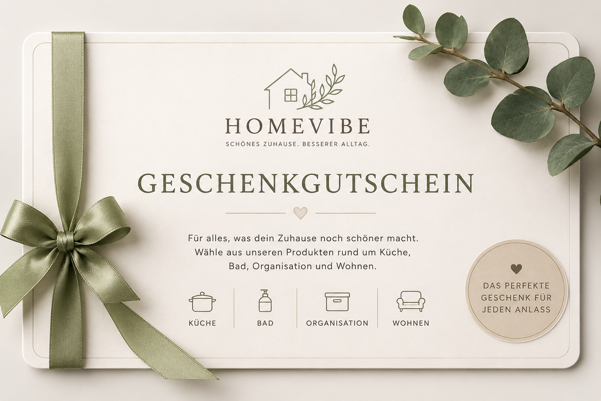 Homevibe Geschenkgutschein