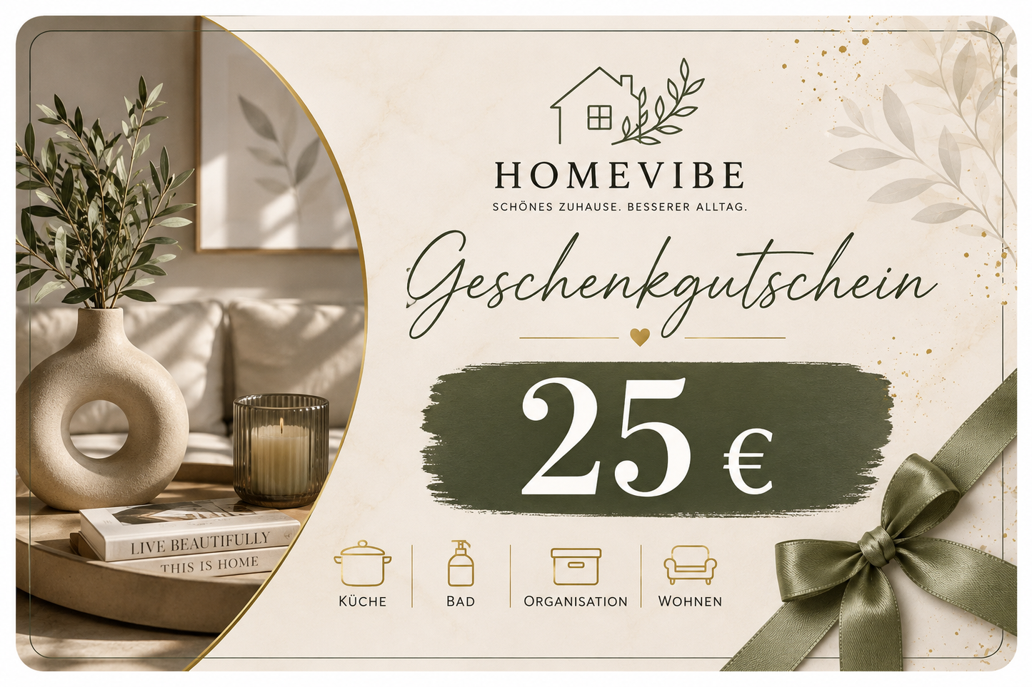 Homevibe Geschenkgutschein
