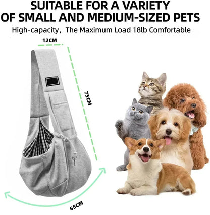 Bequeme Hundetragetasche für Outdoor-Reisen, Katzen und Welpen