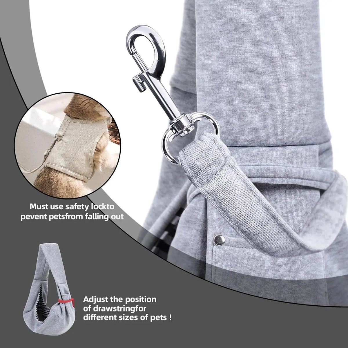 Bequeme Hundetragetasche für Outdoor-Reisen, Katzen und Welpen