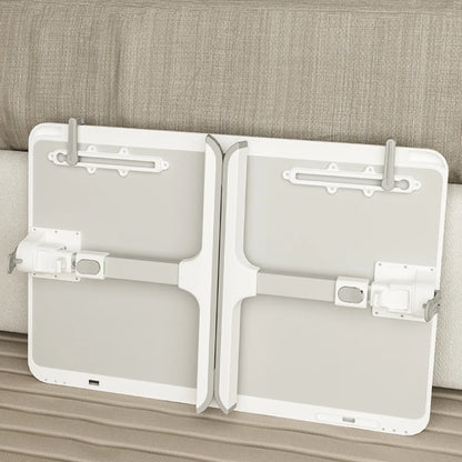 Klappbarer Laptop-Tisch fürs Bett, 60 × 40 cm, höhen- und winkelverstellbar