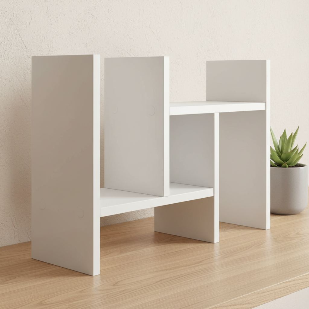 Bild 5 – Seitenansicht weißer Organizer