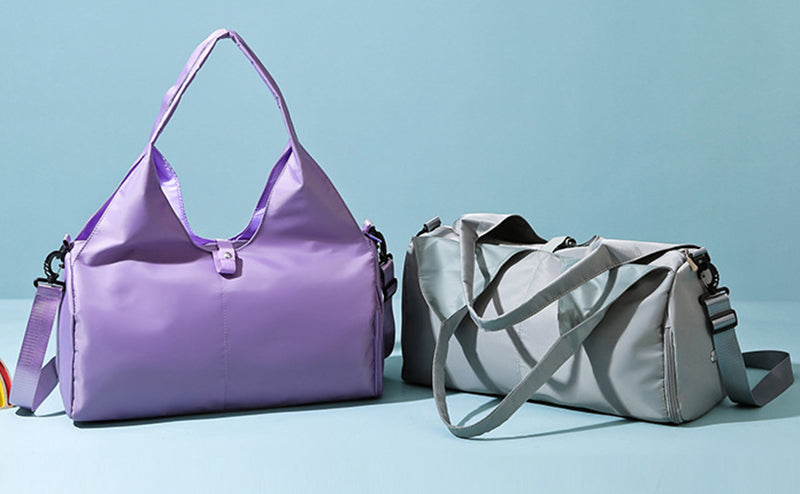 Damen Yoga-Tasche – Sport & Fitness, Nass-Trocken-Trennung, große Kapazität, mit Yogamatten-Halterung