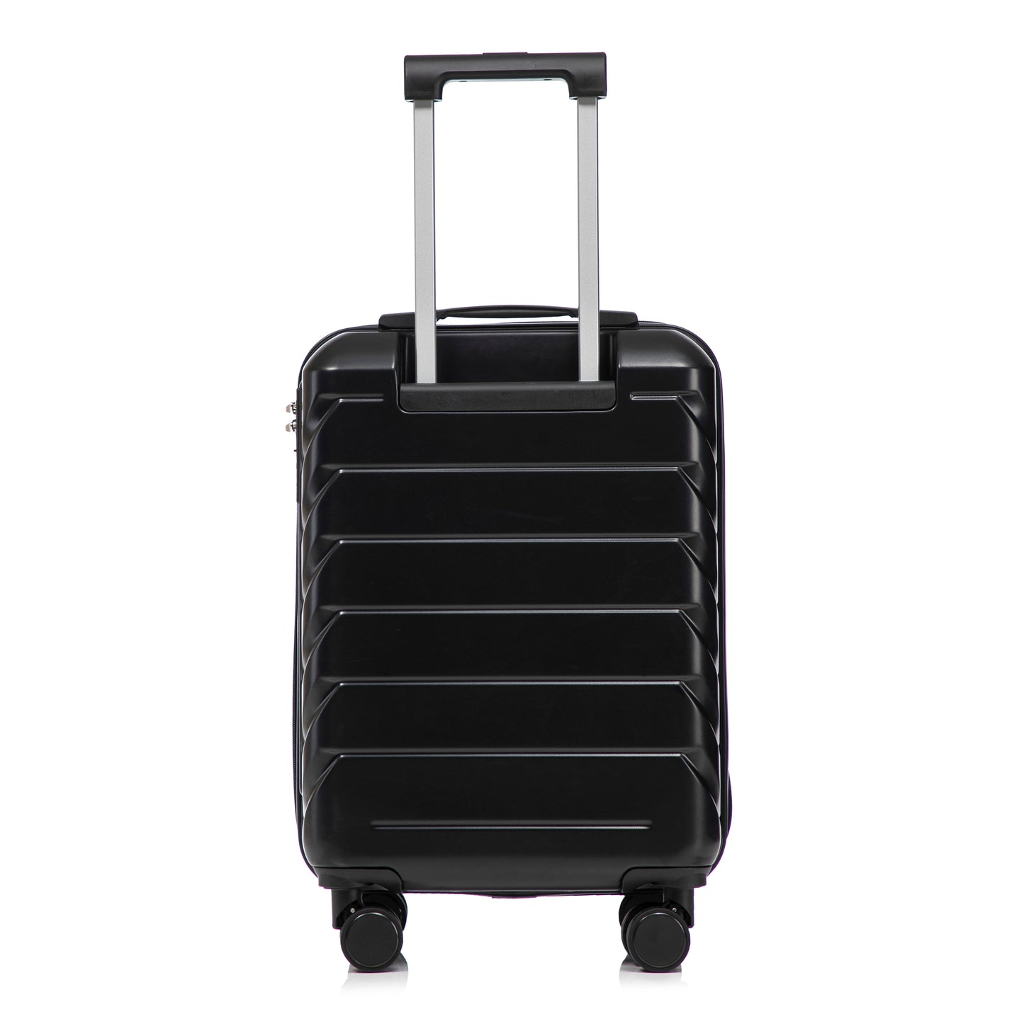 2-teiliges ABS-Kofferset 14 Zoll und 19 Zoll mit Zahlenschloss und Kosmetiktasche