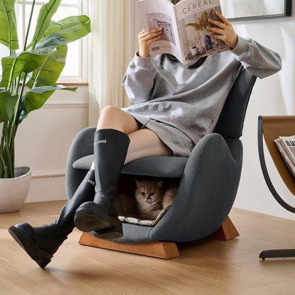 Walhai-Designer-Loungesessel für Haustiere – Rückzugsort für Katzen und kleine Hunde