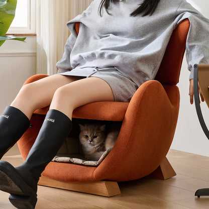 Lounge-Sessel im Walhai-Design, haustierfreundlich
