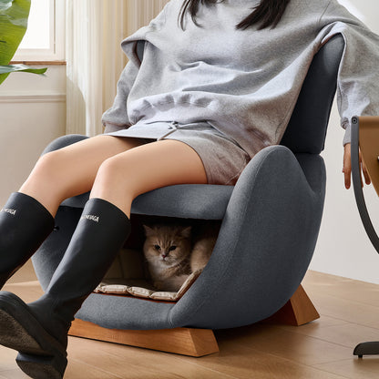 Walhai-Designer-Loungesessel für Haustiere – Rückzugsort für Katzen und kleine Hunde