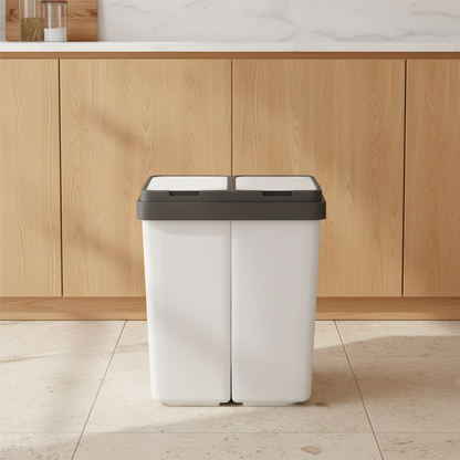 Duo-Mülleimer 2 × 25 L
