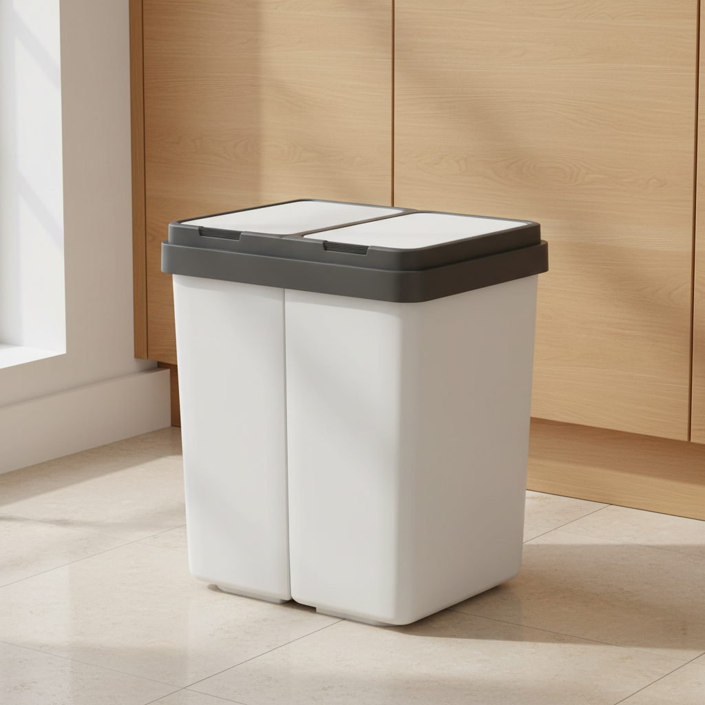 Duo-Mülleimer 2 × 25 L