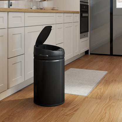 30 Liter Sensor-Mülleimer mit Soft-Close-Funktion – Berührungsfreier Edelstahl-Abfalleimer für die Küche