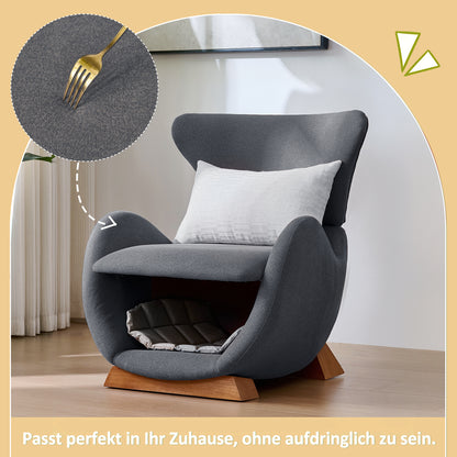 Walhai-Designer-Loungesessel für Haustiere – Rückzugsort für Katzen und kleine Hunde