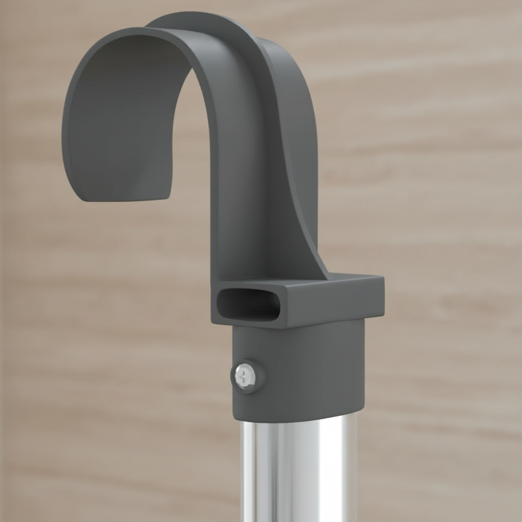 3-stöckiger Wäschetrockner aus Aluminium