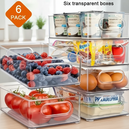 Kühlschrank-Organizer 6er-Set