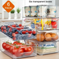 Kühlschrank-Organizer 6er-Set