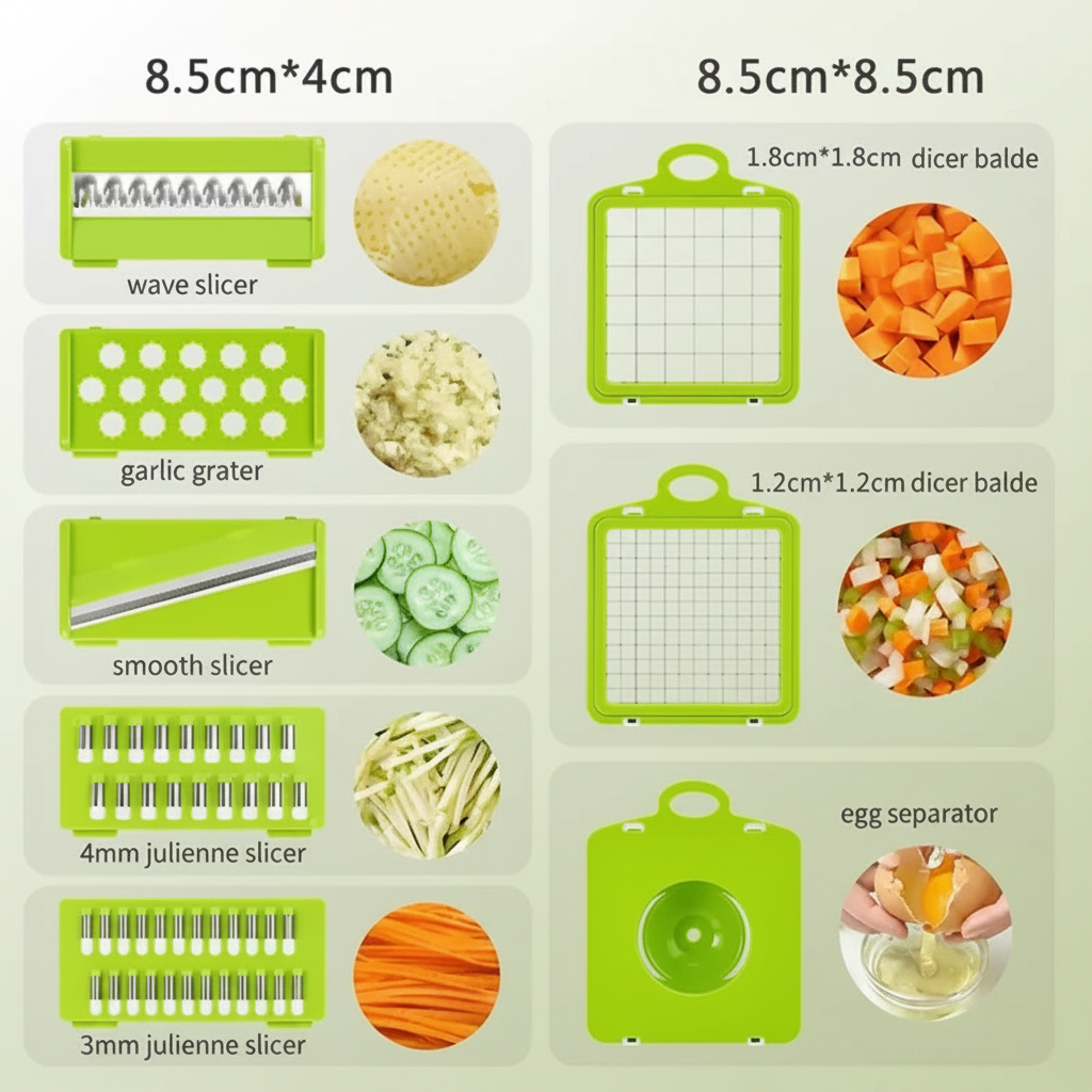 15-in-1 Gemüseschneider-Set