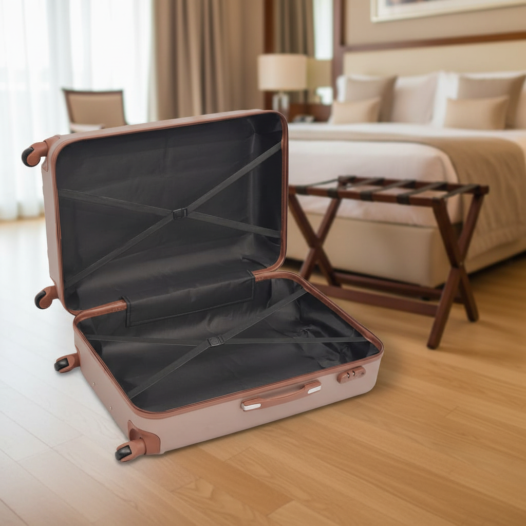 Offener Trolley Hotelzimmer