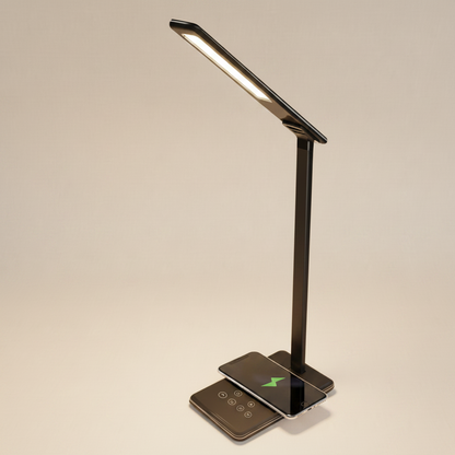 LED-Schreibtischlampe faltbar – Augenschonend | 4 Farbtemperaturen | Touch-Bedienung | USB | Nachttischlampe