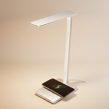 LED-Schreibtischlampe faltbar – Augenschonend | 4 Farbtemperaturen | Touch-Bedienung | USB | Nachttischlampe